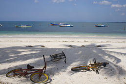 Affects have so far been blinded out in research on travel literature. Beach in Indonesia.