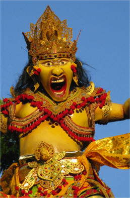Ogoh-ogoh effigy, Balinese New Year Celebration, Denpasar 2010